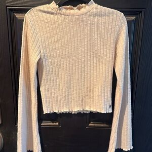 Women’s ribbed flared long sleeve